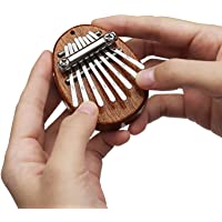 REGIS Kalimba 8 Key exquisite Finger Thumb Piano Marimba Musical good accessory Pendant Gif (Bronze)