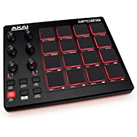 AKAI Professional MPD218 - USB MIDI Controller with 16 MPC Drum Pads, 6 Assignable Knobs, Note Repeat & Full Level…