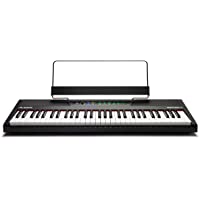 Alesis Recital 61 – 61 Key Digital Piano Keyboard with Semi Weighted Keys, 20W Speakers, 10 Voices, Split, Layer and…