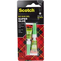 Scotch Super Glue Gel, 0.07-Ounce, 2-Pack