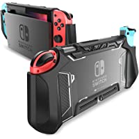 Dockable Case for Nintendo Switch, Mumba [Blade Series] TPU Grip Protective Cover Case Compatible with Nintendo Switch…