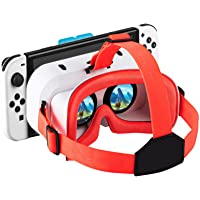 DEVASO VR Headset for Nintendo Switch OLED Model/Nintendo Switch 3D VR (Virtual Reality) Glasses, Switch VR Labo Goggles…