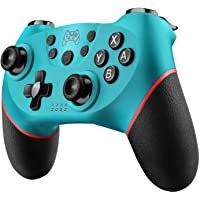 Switch Controller, Wireless Pro Controller Gamepad Compatible with Switch Support Amibo, Wakeup, Screenshot and…