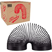 Collector’s Slinky The Original Walking Spring Toy, Black Metal Slinky, Toys for 3 Year Old Girls and Boys, Party Favors…
