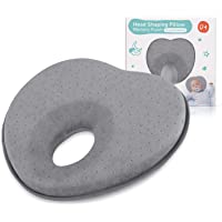 Baby Pillow for Newborn Infant(0-12months),Flat Head Prevention 3D Memory Foam Can Support Head & Neck Pillow,Head…