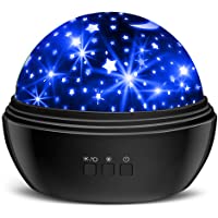Star Projector Night Light for Kids Birthday Gifts for 3 4 5 6-12-Year-Old Girls Boys, Children's Day Gift for Baby Boy…