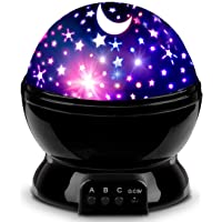 MOKOQI Star Projector Night Lights for Kids, Birthday Gifts for 1-4-6-14 Year Old Girl and Boy, Projection Lamp for Kids…