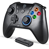 EasySMX Wireless Gaming Controller for Windows PC/PS3/Android TV BOX, Dual Vibration Plug and Play Gamepad Joystick with…