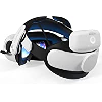 BOBOVR M2 Pro Battery Pack Head Strap for Oculus Quest 2,Magnetic Connection and Lightweight Design, 5200mah Replaceable…