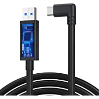 [Upgraded Version] KIWI design USB C Cable 16 Feet/5 Meters, High Speed Data Transfer Fast Charging Cable Oculus Link…