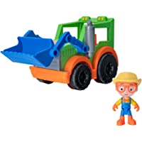 Blippi Tractor - Fun Vehicle with Freewheeling Features Including 3-inch Farmer Figure - Educational Vehicles for…