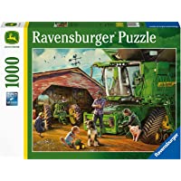 Ravensburger 16839 John Deere Then & Now 1000 PC Puzzles for Adults – Every Piece is Unique, Softclick Technology Means…