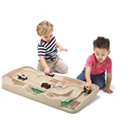 Simplay3 Carry and Go Durable Track Table for Toy Cars, Trucks, and Trains