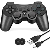 PS-3 Controller Wireless, PS-3 Controller Gamepad Compatible with Play-Station 3, Double Vibration Controller with…