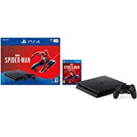 Newest Sony Playstation 4 Slim 1TB SSD Console - Marvel's Spider-Man PS4 Bundle with DualShock-4 Wireless Controller