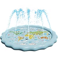 SplashEZ 3-in-1 Splash Pad, Sprinkler for Kids and Toddler Pool for Learning – Children’s Sprinkler Pool, 60…