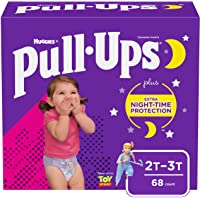 Pull-Ups Night-Time Girls' Training Pants, 2T-3T, 68 Ct