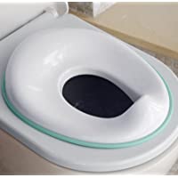 Potty Training Seat for Boys And Girls, Fits Round & Oval Toilets, Non-Slip with Splash Guard, Includes Free Storage…