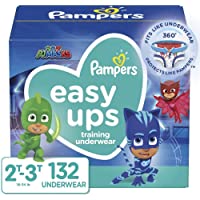 Pampers Easy Ups Training Pants Boys and Girls, 2T-3T (Size 4), 132 Count, Enormous Pack
