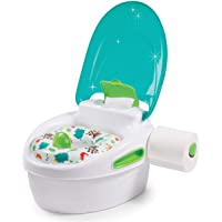 Summer Step by Step Potty, Neutral – 3-in-1 Potty Training Toilet – Features Contoured Seat, Flushable Wipes Holder and…