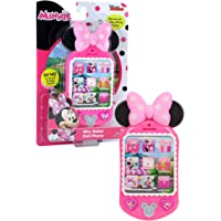 Minnie Bow-Tique Why Hello Cell Phone with Lights and Realistic Sounds for Kids, Features Minnie Mouse Phrases, by Just…
