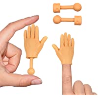 Daily Portable Tiny Hands (High Five Mini Pack) Left & Right Hand with Holding Sticks Included TIK Tok