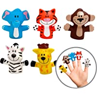 Baby Safari Bath Finger Puppets