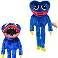 Huggy Wuggy Hand Puppet, Poppy Playtime Huggy Wuggy Hand Puppet for Boy and Girl Blue Hand Puppet Gift (Blue)