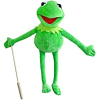 with Detachable Control Wooden Rod Kermit Frog Puppet, The Puppet Movie Show Soft Stuffed Plush Toy