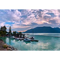 Enovoe 1000 Piece Adult Puzzle - an Evening in Vancouver - Large, 27" x 20", Jigsaw Puzzles for Adults and Kids