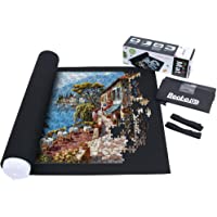 Becko Puzzle Mat Roll Up Puzzle Mats for Jigsaw Puzzles Puzzle Roll Up Mat Puzzle Keeper Puzzle Storage with Drawstring…