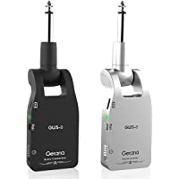Getaria 2.4GHZ Wireless Guitar System Built-in Rechargeable Lithium Battery Digital Transmitter Receiver for Electric…