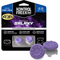 KontrolFreek FPS Freek Galaxy Purple for PlayStation 4 (PS4) and PlayStation 5 (PS5) | Performance Thumbsticks | 1 High…