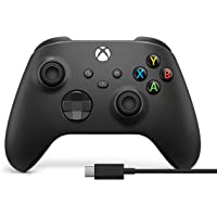 Xbox Core Wireless Controller + USB-C Cable – Carbon Black