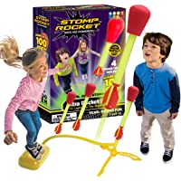 The Original Stomp Rocket Ultra Rocket LED, 4 Rockets - Outdoor Rocket Toy Gift for Boys and Girls- Comes with Toy…