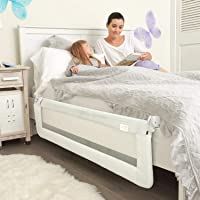 Bed Rail for Toddlers - Extra Long Toddler Bedrail Guard for Kids Twin, Double, Full Size Queen & King Mattress - Baby…