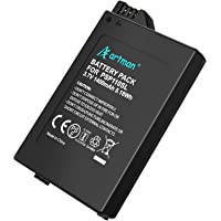 PSP 3000 Battery,Artman 1-Pack 3.7V 1400mAh Li-ion Rechargeable Replacement PSP 2001 Battery/PSP 3001 Battery,Compatible…
