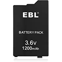 EBL 3.6V Lithium Ion Rechargeable Battery Pack 1200mAh Replacement Battery Compatible with Sony PSP 2000/3000 PSP-S110…