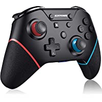 ECHTPower Switch Pro Controller, 4 Programming Buttons, Up to 20H Battery Life, Turbo/Screenshot/Gyro Axis/4 Level…