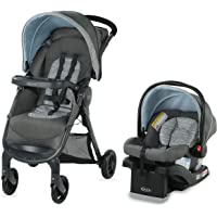 Graco FastAction SE Travel System | Includes FastAction SE Stroller and SnugRide 30 LX Infant Car Seat, Carbie , 2 Piece…