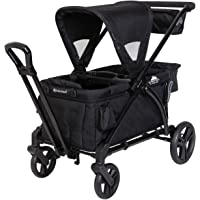 Baby Trend Expedition 2-in-1 Stroller Wagon PLUS, Ultra Black
