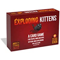 Exploding Kittens - A Russian Roulette Card Game, Easy Family-Friendly Party Games - Card Games for Adults, Teens & Kids…
