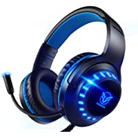 Pacrate Gaming Headset with Microphone for Laptop Computer PC Xbox Headset Noise Cancelling Headphones with Microphone…