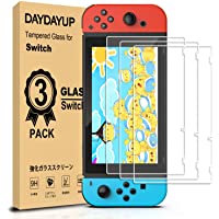 [3 Pack] daydayup Tempered Glass Screen Protector Compatible with Nintendo switch - Transparent HD Clear Anti-Scratch…