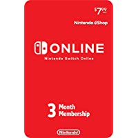 Nintendo Switch Online 3-Month Individual Membership [Digital Code]