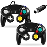 Gamecube Controller, Classic Wired Controller for Wii Nintendo Gamecube (Black-2Pack)