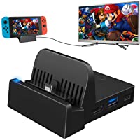 Dock for Nintendo Switch, Switch Charging Dock 4K HDMI TV Adapter Switch Docking Station Charger Dock Set Good…