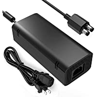 YCCSKY Power Supply for Xbox 360 Slim AC Adapter Power Supply Brick Charger with Cable for Xbox 360 Slim